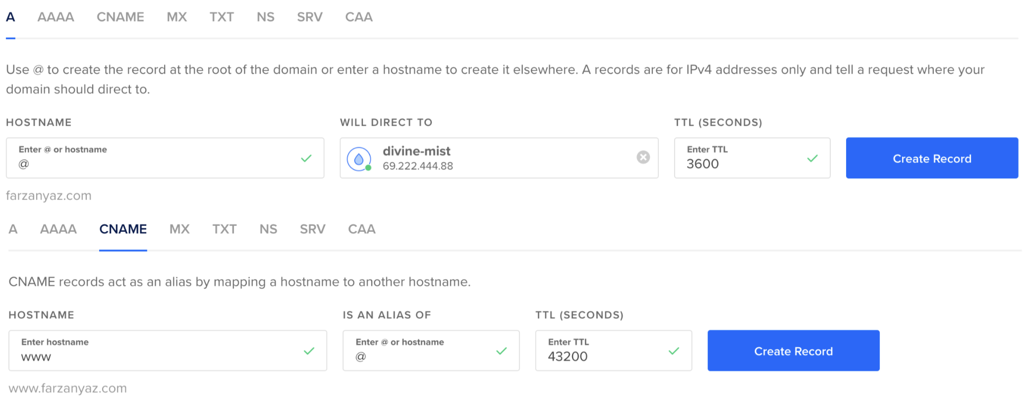 DigitalOcean networking records